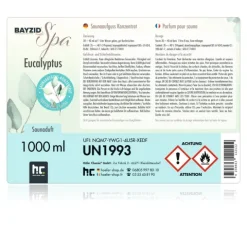 1 x 1 L BAYZID® SPA Saunaaufguss Eukalyptus