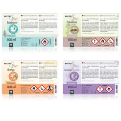 1 x 4 x 100 ml BAYZID® SPA Bio Saunaaufguss Set