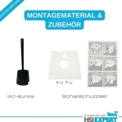 2 x Set Geberit Spülkasten Bartolo WC spülrandlos Betätigungsplatte weiß inkl. Zubehör
