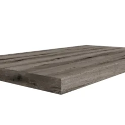Ablage für Aufsatzwaschbecken in Holzoptik Eiche dunkel - 80cm