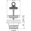 Ablaufventil für Spüle 1 ½"