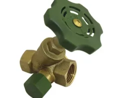 Absperrventil mit Entleerung 1/2"