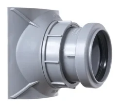 Airfit Schraub-Abzweig DN110/40 grau, 21040AZ