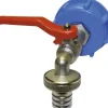 Airfit Tankventilset für Zisternen mit Kugelhahn 3/4" mit 59 x 6 mm Überwurf