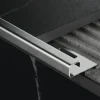 Akkit Quadratprofil Edelstahl gebürstet 300 cm  x 10 mm