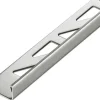 Akkit Winkelprofil Edelstahl gebürstet 300 cm x 8 mm