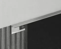 Akkit Winkelprofil Edelstahl gebürstet 300 cm x 8 mm