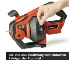 Akku-Rohrreiniger Einhell Power X-Change TE-DA 18/760 Li, ohne Akku und Ladegerät