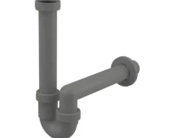 Alca Röhrensiphon für Spüle 1 1/2" x 40 mm Kunststoff grau A80-DN40-ECO