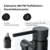 AM.PM Badewannenarmatur Einhebelmischer Badewanne Schwarz FPA10022 Spike