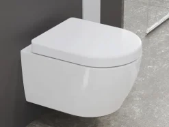 Aqua Bagno Design Hänge-WC ABWCSR001 – Spülrandlos – Keramik – mit Softclose-Sitz