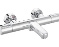 AVITAL Badewannenarmatur mit Thermostat AVITHERM 1000 chrom