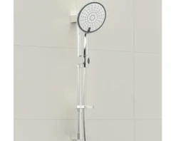 AVITAL Brausegarnitur ENTELLA Brausestangenlänge 60 cm chrom inkl. Seifenschale