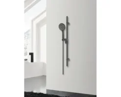 AVITAL Brauseschlauch 1/2" x 150 cm schwarz matt