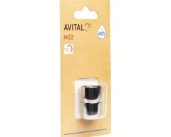 AVITAL Strahlregler M22 7,5-9l/min chrom 2 Stück
