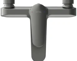 AVITAL Badewannenarmatur CLARO gun metal matt