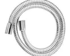 AVITAL Brauseschlauch Metall Edelstahl 0,8 m x 1/2", DVGW geprüft