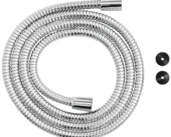 AVITAL Brauseschlauch Metall Edelstahl 2 m x 1/2" DVGW geprüft