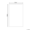 Badematte ESME Beige 50 x 80 cm Baumwolle