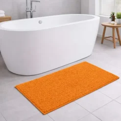 Badematte PARIS Orange 70 x 120 cm