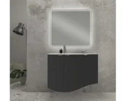 Baden Haus Möbelwaschtisch VAGUE 104 x 52 cm weiß glänzend 50153