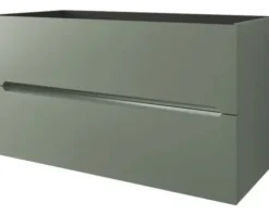 Baden Haus Waschtischunterschrank Kim BxHxT 100 x 55 x 45,6 cm Frontfarbe grün matt 55988