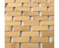 Baderost Badteppich MSV Bamboo 50 x 80 cm braun holz