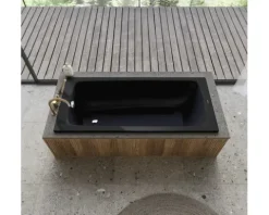 Badewanne KALDEWEI CAYONO 750 75 x 170 cm schwarz glänzend 275000010701