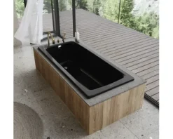 Badewanne KALDEWEI CAYONO 750 75 x 170 cm schwarz glänzend 275000010701