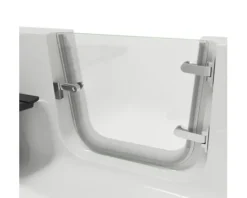 Badewanne mit Tür rechts SCHULTE Q1 75 x 160 cm alpinweiß glänzend mit befliesbarer Front- und Seitenverkleidung D80074R4