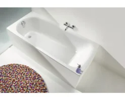 Badewanne KALDEWEI SANIFORM PLUS Invisible Grip 373-1 75 x 170 cm alpinweiß glänzend vollflächige Antirutschbeschichtung 112600011001