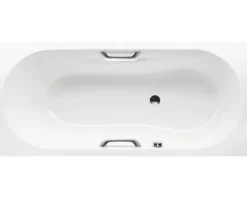 Badewanne KALDEWEI VAIO SET STAR 955 75 x 170 cm mit Griffbohrungen alpinweiß glänzend 233500010001