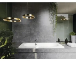 Badewanne KALDEWEI VAIO SET STAR 955 75 x 170 cm mit Griffbohrungen alpinweiß glänzend 233500010001