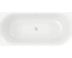 Badewannen Set OTTOFOND Afinar Corner 170 x 75 cm Rundung rechts Montage linke Ecke weiß 703968