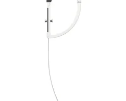 Badewannenaufsatz 2-teilig Ideal Standard Connect Air 89 x 142 cm Klarglas Profilfarbe silber E1137EO
