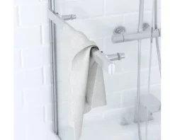 Badewannenaufsatz 1-teilig Aurlane Prime Chrom 85 x 150 cm Klarglas Profilfarbe chrom FAC274