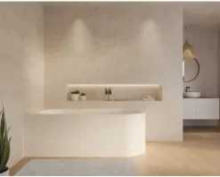 Badewannen Set OTTOFOND Mirador 170 x 75 cm Rundung links Montage in rechter Ecke weiß 703962