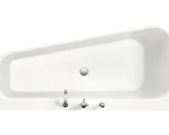 Badewannen Set OTTOFOND Pino 155 x 75 cm weiß 703931