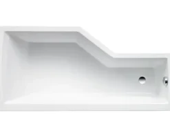 Badewanne OTTOFOND Clip 80 x 160 cm weiß glänzend glatt 979101