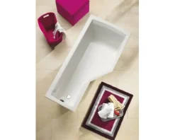 Badewanne OTTOFOND Clip 80 x 160 cm weiß glänzend glatt 979101