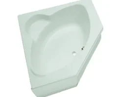 Badewanne OTTOFOND Cusco 125 x 125 cm weiß glänzend glatt 910001