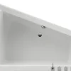 Badewanne OTTOFOND Delta 135 x 175 cm weiß glänzend 871001