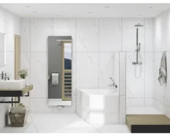 Badewanne OTTOFOND Delta 100 x 170 cm weiß glänzend glatt 870701