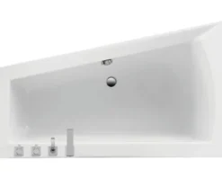 Badewanne OTTOFOND Delta 100 x 170 cm weiß glänzend glatt 870701
