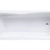 Badewanne OTTOFOND Lusaka 90 x 190 cm weiß glänzend glatt 860601