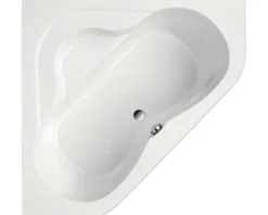 Badewanne OTTOFOND Luxor 140 x 140 cm weiß glänzend glatt 850001