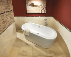 Badewanne OTTOFOND Trend 180 x 80 cm weiß glänzend 703202