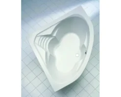 Badewanne OTTOFOND Victoria 140 x 140 cm weiß glänzend glatt 913001