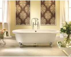 Badewanne OTTOFOND Yorkshire 80.5 x 180 cm weiß glänzend glatt 703101