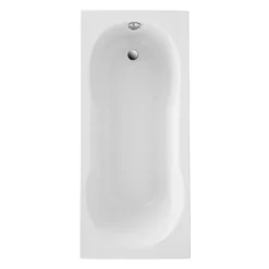 Badewanne Schulte Ozea 170x75 cm Komplettset mit Wannenträger und Ab- und Überlaufgarnitur